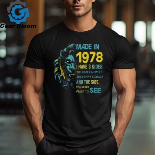 1978   I have 3 sides shirt