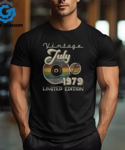 1979 July vinyl record shirt