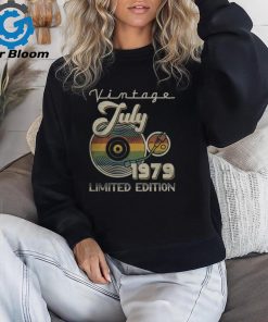 1979 July vinyl record shirt