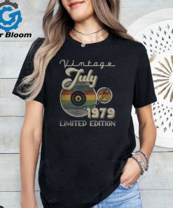 1979 July vinyl record shirt