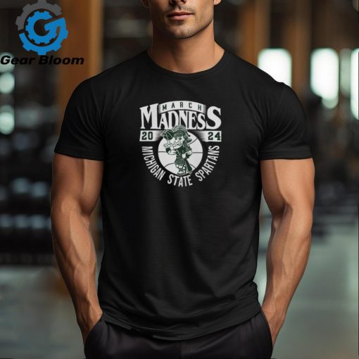 2024 Michigan State Spartans Artwork Iconic March Madness Tee