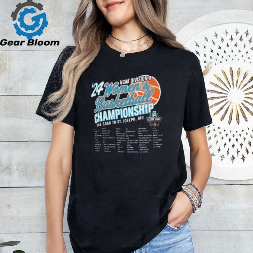 2024 NCAA Division II Women’s Basketball Regionals Championship Shirt