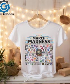 2024 NCAA Final Four 68 Team March Madness Bracket Tee shirt