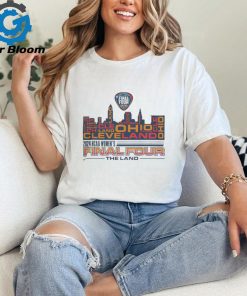 2024 NCAA Women's Basketball Final Four Back Hit The Land T Shirt