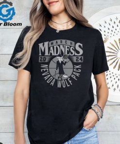 2024 Nevada Wolf Pack Artwork Iconic March Madness Tee