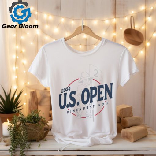 2024 U.S. Open White Ahead Putter Boy Silverton T Shirt