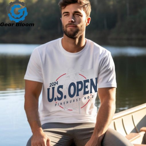 2024 U.S. Open White Ahead Putter Boy Silverton T Shirt