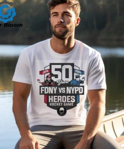 50th Heroes Hockey Game T Shirt