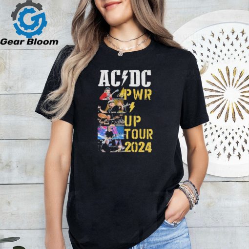 ACDC Pwr Up Tour 2024 Fan T Shirt