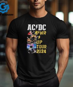 ACDC Pwr Up Tour 2024 Fan T Shirt