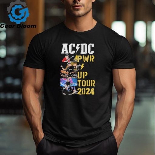 ACDC Pwr Up Tour 2024 Fan T Shirt