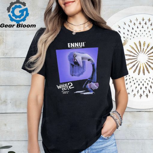 Adele Exarchopoulos Voices Ennui In Inside Out 2 Disney And Pixar Official Poster Shirt