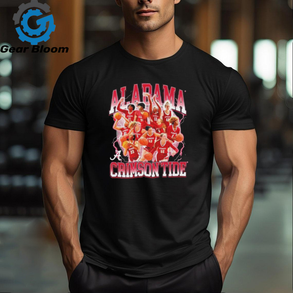 Alabama Crimson Tide NCAA Women's Basketball 2023 2024 Post Season T Shirt Alabama Crimson Tide NCAA Women's Basketball 2023 2024 Post Season T Shirt