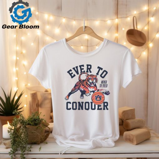 Auburn Tigers Never To Yield Ever To Conquer shirt