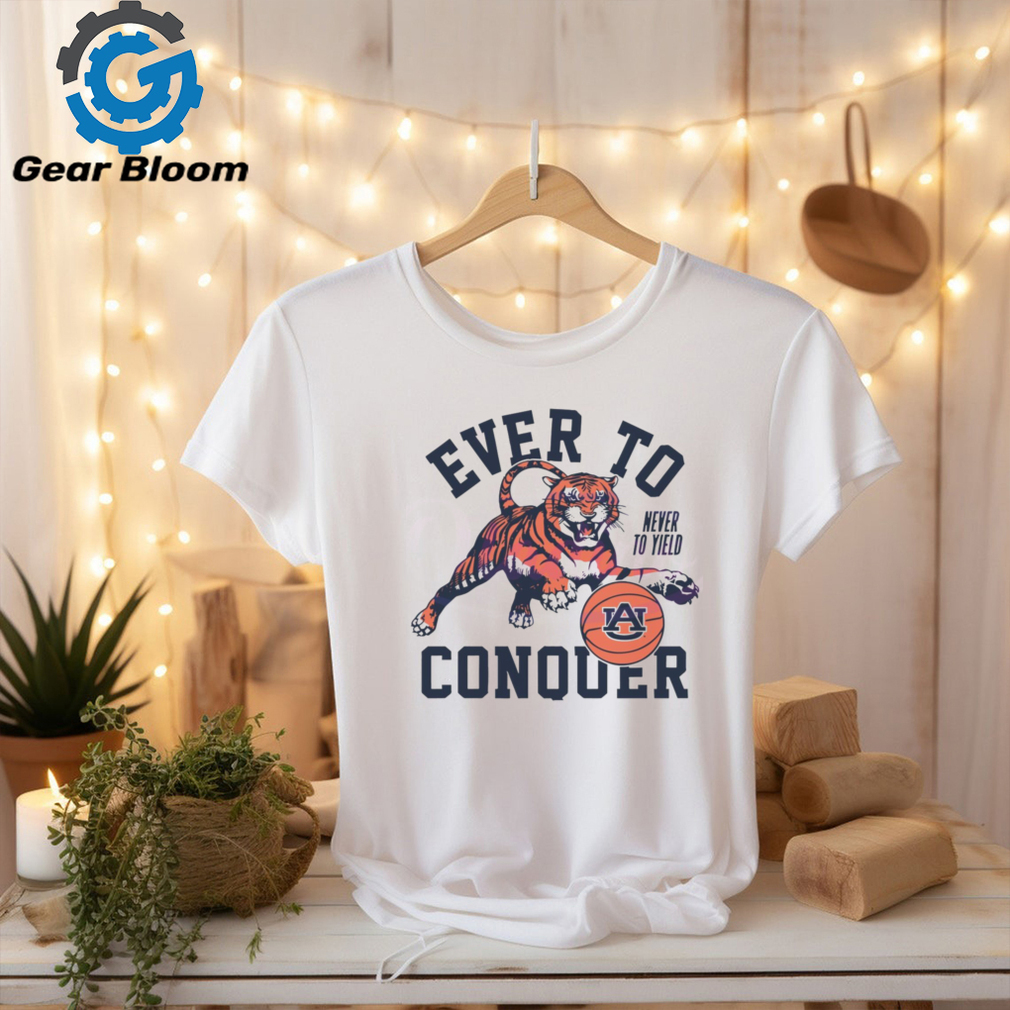 Auburn Tigers Never To Yield Ever To Conquer shirt Auburn Tigers Never To Yield Ever To Conquer shirt