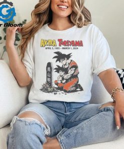 Awesome RIP Akira Toriyama Dragon Ball Z Shirt shirt