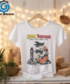 Awesome RIP Akira Toriyama Dragon Ball Z Shirt shirt