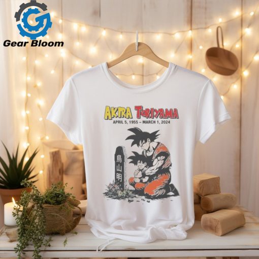 Awesome RIP Akira Toriyama Dragon Ball Z Shirt shirt