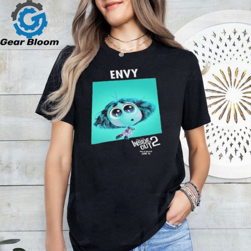 Ayo Edebiri Voices Envy In Inside Out 2 Disney And Pixar Official Poster Shirt