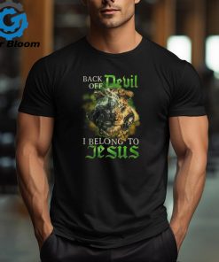 BACK OFF DEVIL I BELONG TO JESUS T SHIRT