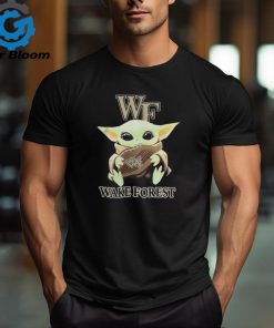 Baby Yoda Hug Rugby Wake Forest Demon Deacons 2024 Shirt