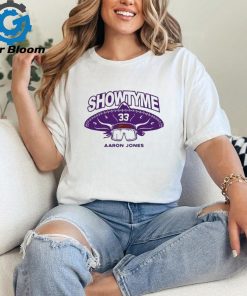 Baltimore Ravens Aaron Jones 33 Showtyme Shirts