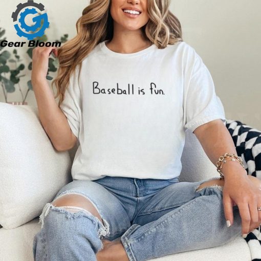 Baseball Is Fun Brett Phillips T Shirt