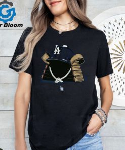 Baseballism Shop Los Angeles Dodgers Samurai LA Kabuto T Shirt