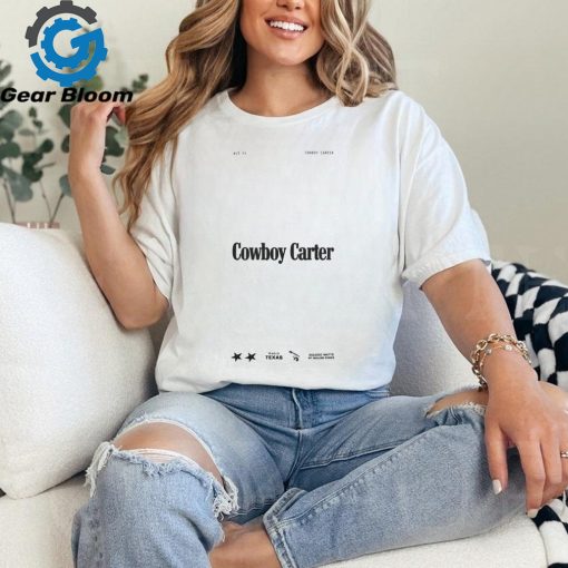 Beyonce Merch Cowboy Carter Shirts