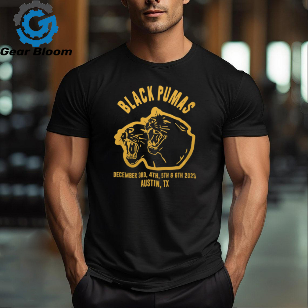 Black Pumas Merch Austin Live 2023 Shirt