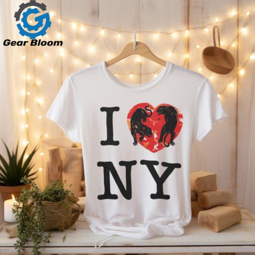 Black Pumas Merch I Love Ny Shirt