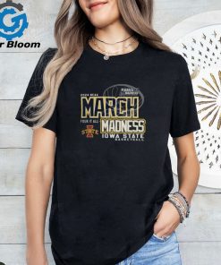 Blue 84 Iowa State Cyclones 2024 WoBasketball March Madness Tee Shirt