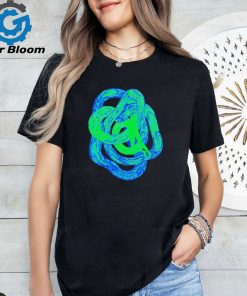 Blue Humanoid Snake vintage shirt