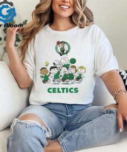 Boston Celtics Basketball Snoopy Celtics Shirt