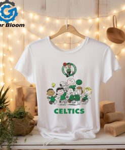 Boston Celtics Basketball Snoopy Celtics Shirt