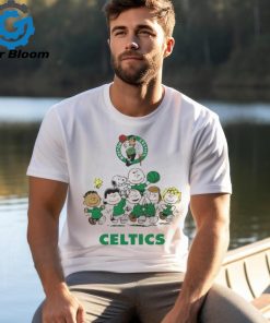 Boston Celtics Basketball Snoopy Celtics Shirt