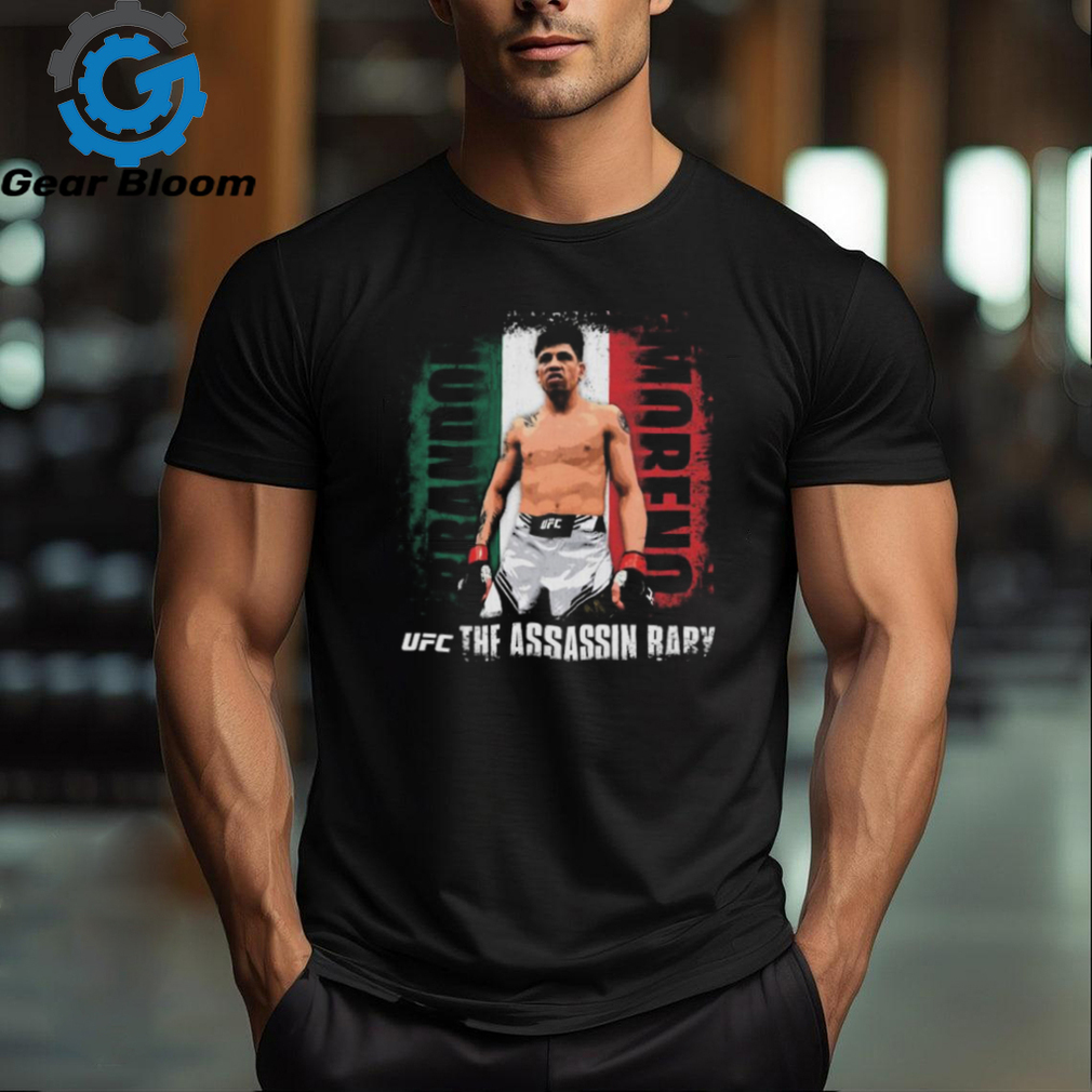 Brandon Moreno Mexican Flag UFC The Assassin Baby shirt Brandon Moreno Mexican Flag UFC The Assassin Baby shirt