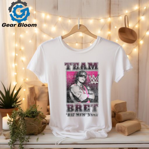 Bret Hart Team Hit Man Hart Canadian American retired professional wrestler T Shirt