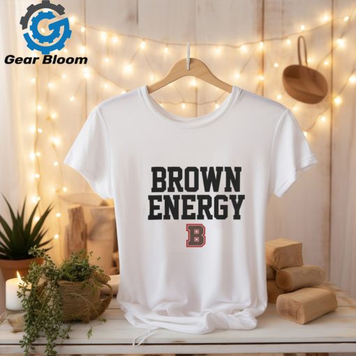 Brown Bears Basketball 2024 On Court Bench Energy Tee Shirt