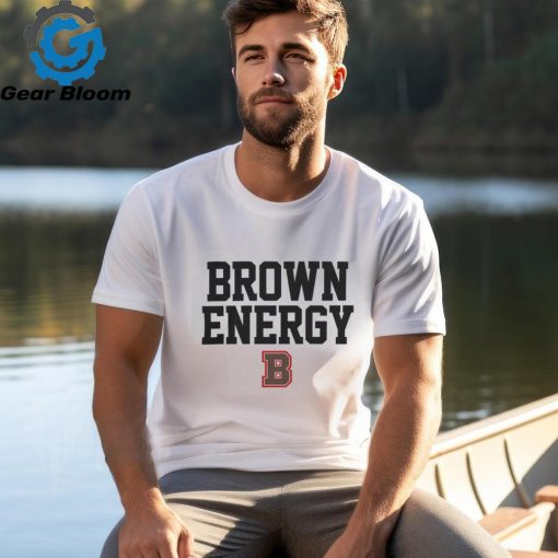 Brown Bears Basketball 2024 On Court Bench Energy Tee Shirt