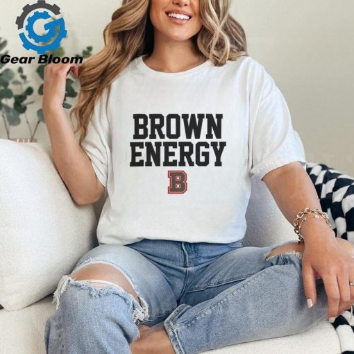 Brown Bears Basketball 2024 On Court Bench Energy Tee Shirt