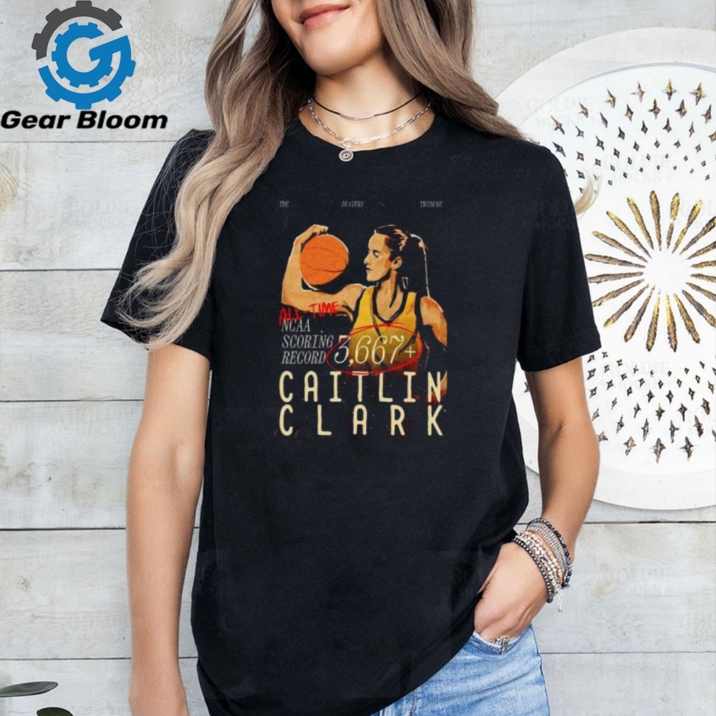 Caitlin Clark Achieve 3,667 Points And Counting For The All time Ncaa Scoring Leader T shirt Caitlin Clark Achieve 3,667 Points And Counting For The All time Ncaa Scoring Leader T shirt