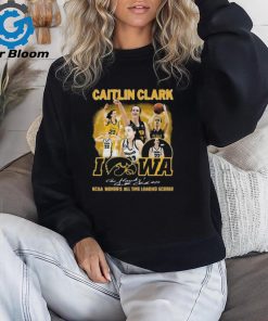 Caitlin Clark Iowa Hawkeyes Ncaa All Time Leading Scorer Signature Shirts