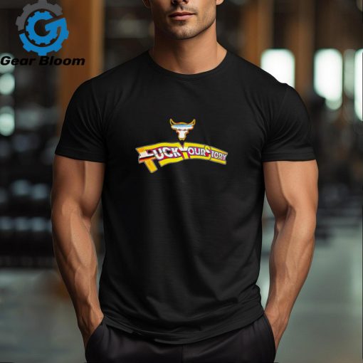 Catchomania fuck your story logo shirt