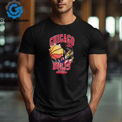 Chicago Bulls And My Hero Academia All Might Smash T Shirt