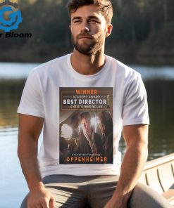 Christopher Nolan Wins For Best Directing Oppenheimer Oscar 2024 Shirt