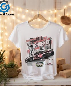 Christopher bell wins at dominant in the desert phoenix checkered flag sports 2024 shriners children’s 500 race win shirt