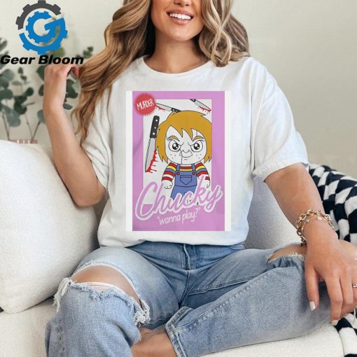 Chucky Shirt Chucky Wanna Play Barbie Shirt