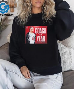 Coach of the year Dawn Staley South Carolina Gamecocks shirt