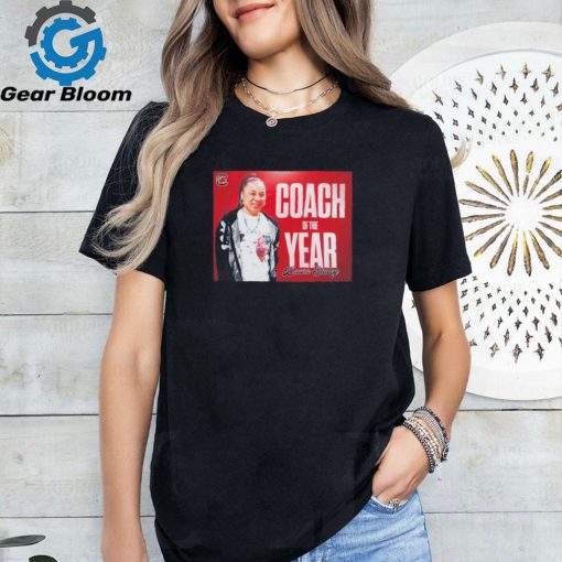 Coach of the year Dawn Staley South Carolina Gamecocks shirt